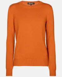 Loro Piana Pullover Parksville in cashmere Arancione