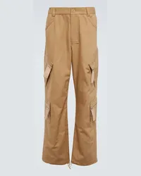 Jacquemus Pantaloni Le Cargo Marrone in cotone Beige