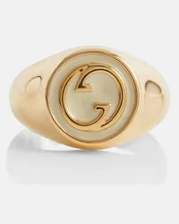 Gucci Anello Gucci Blondie in smalto Oro