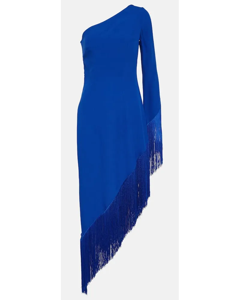 Taller Marmo Abito midi monospalla Aventador Blu
