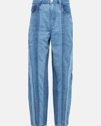 Frame Denim Jeans regular Warped Stripe Barrel Blu