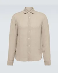 Le Kasha 1918 Camicia in lino Beige