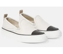 Slip-on in canvas