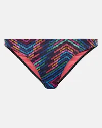 Eres Slip bikini Artifice con stampa Multicolore