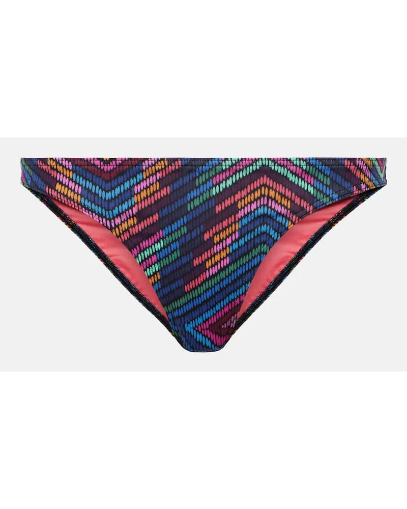 Eres Slip bikini Artifice con stampa Multicolore