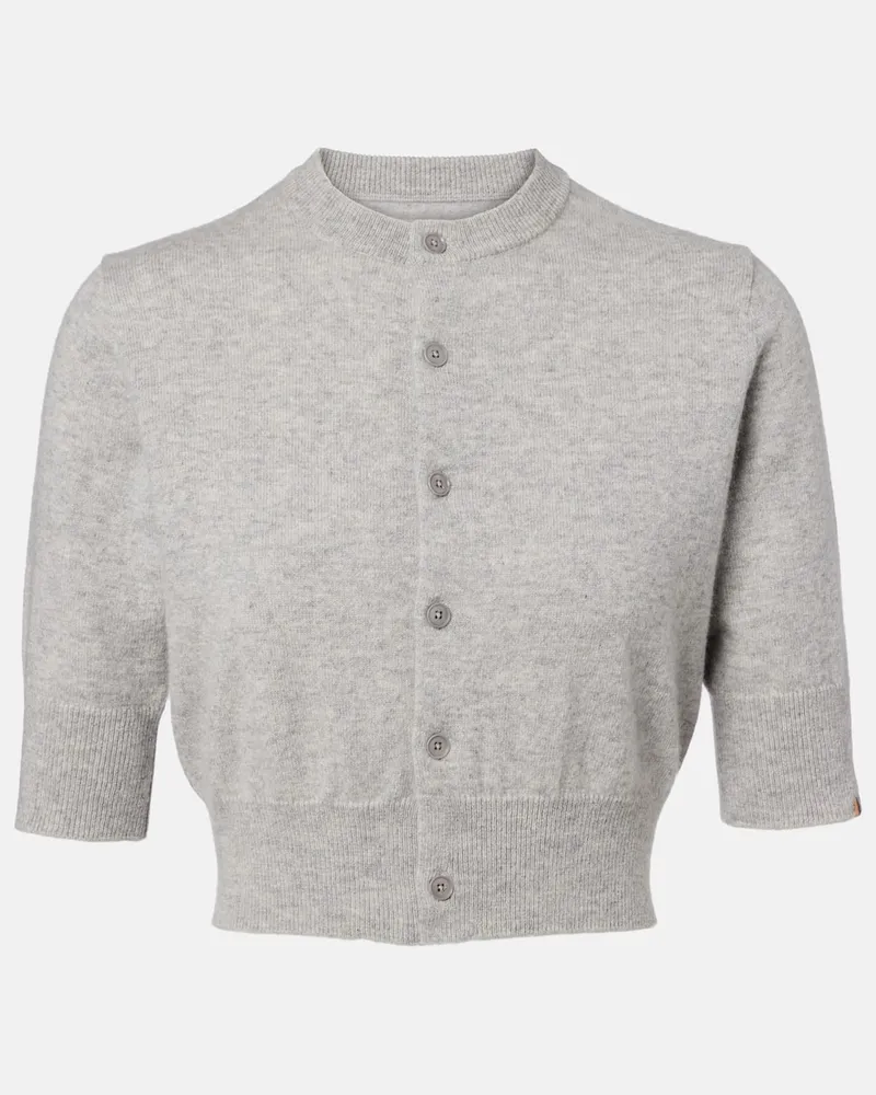 extreme cashmere Cardigan NÂ°474 Super Little in cashmere Grigio