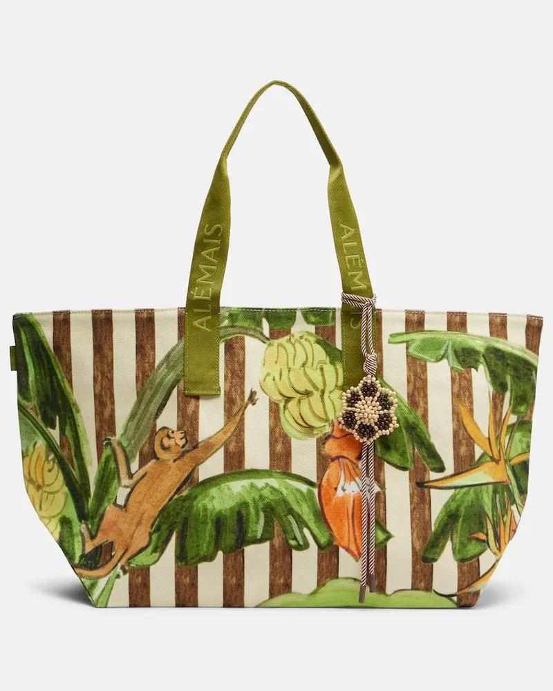 ALEMAIS AlÃ©mais Borsa Toucan Tango Large in canvas Multicolore