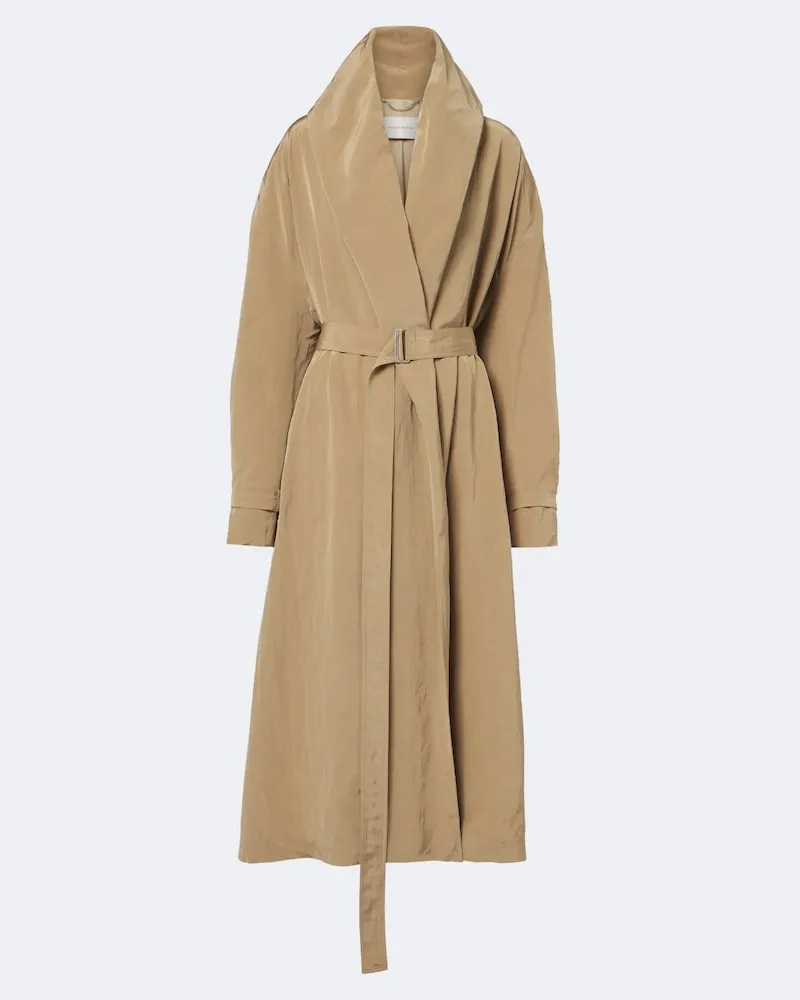 Magda Butrym Soprabito in tessuto tecnico con cintura Beige