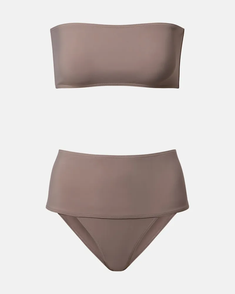 Alaïa Alaïa Bikini in jersey Grigio