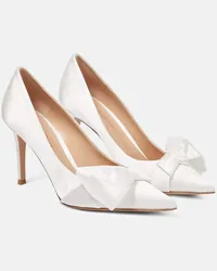 Gianvito Rossi Pumps Safira con fiocco Bianco