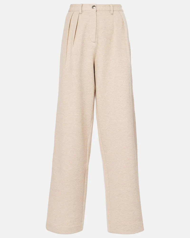 Proenza Schouler White Label - Pantaloni a gamba larga Tristan Beige