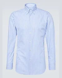 Brioni Camicia in cotone Blu