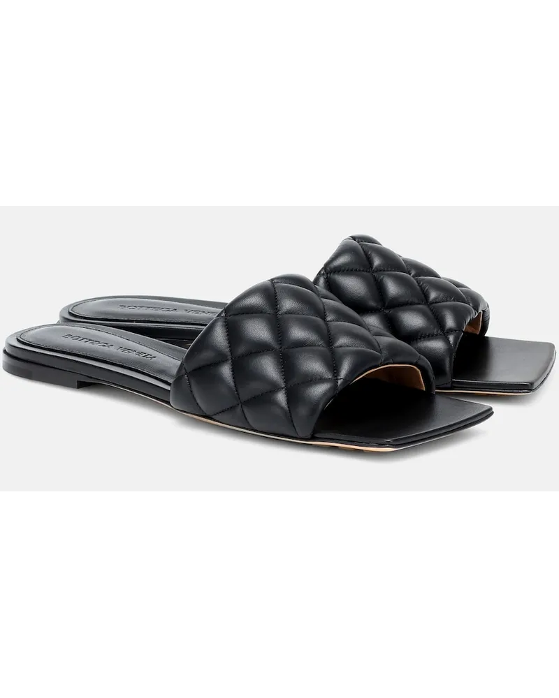 Bottega Veneta Sandali Padded in nappa Nero