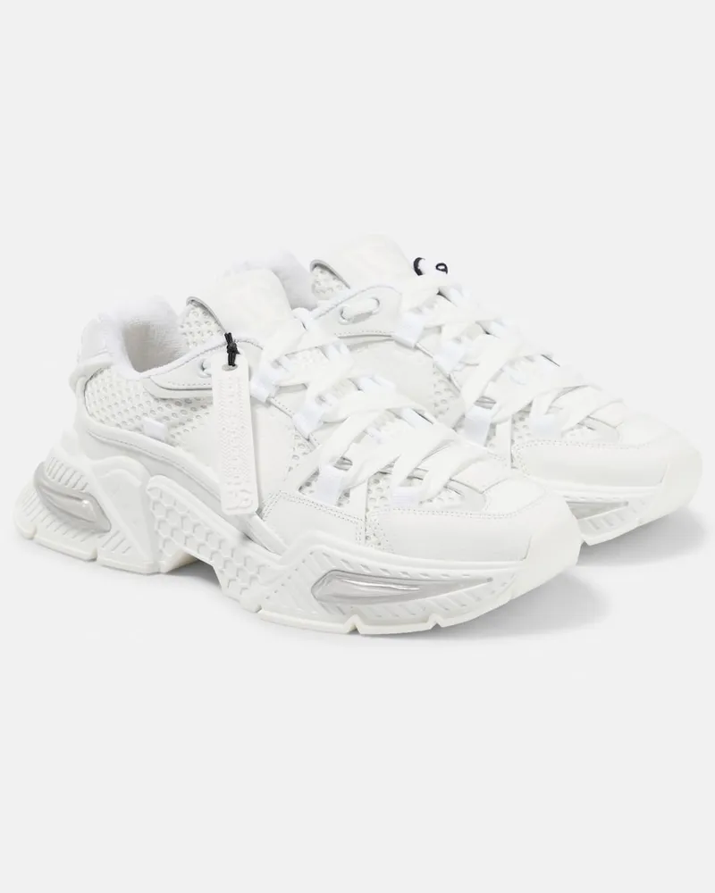 Dolce & Gabbana Sneakers Airmaster con suede Bianco