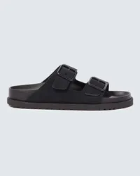 Birkenstock Sandali Arizona in suede Nero