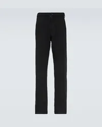 Comme des Garçons Comme des Garçons Shirt Pantaloni in misto lana Nero