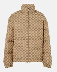 Gucci Bomber GG Canvas Beige