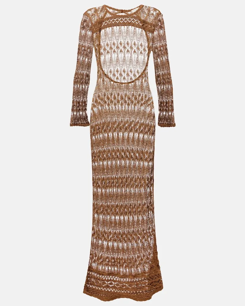 Isabel Marant Abito lungo Palomagf Oro