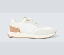 TOD'S Sneakers con pelle Bianco