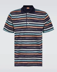 Missoni Polo in cotone a righe Multicolore