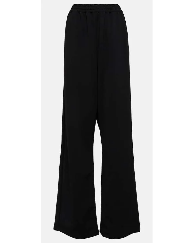 Balenciaga Pantaloni sportivi svasati Nero