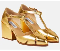 Pumps Mary Jane Hawes metallizzate