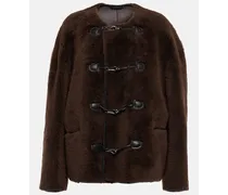 Giacca Teddy in shearling