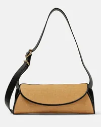 Jil Sander Borsa a spalla Cannolo Small con pelle Neutro