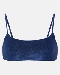 JADE SWIM Top bikini Muse Blu