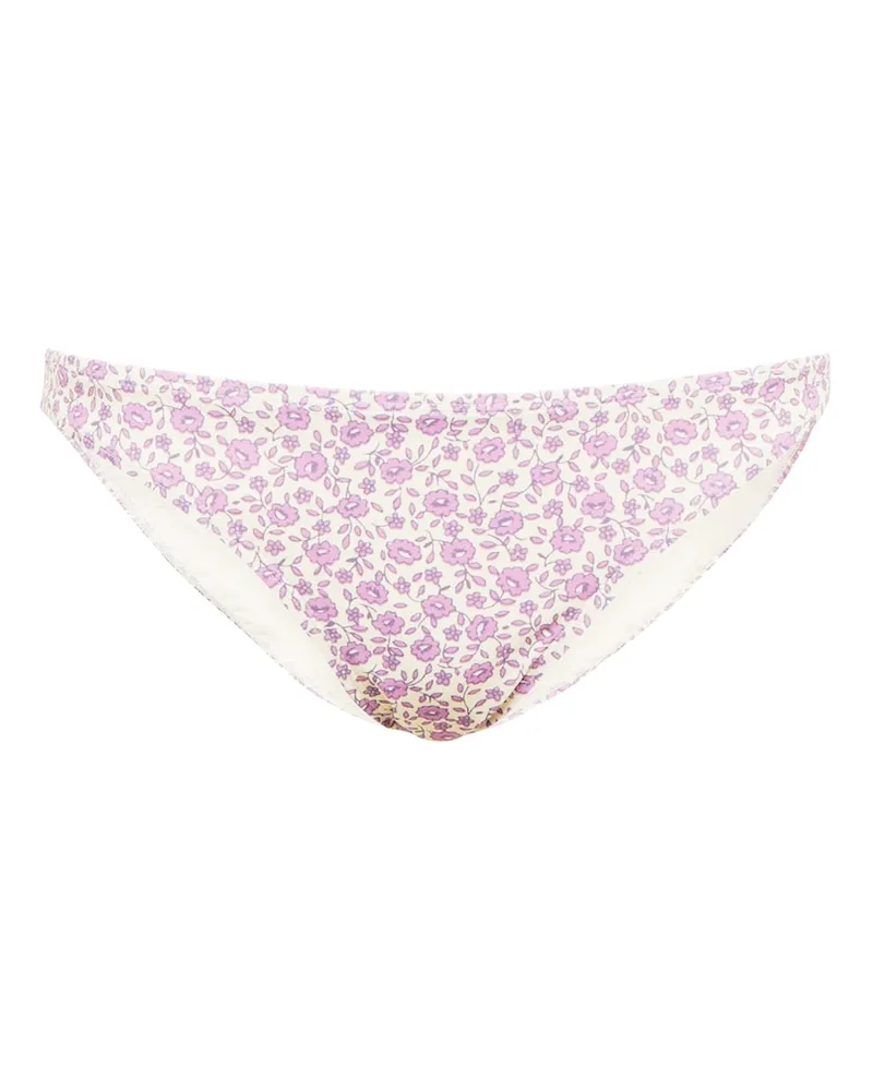 Tory Burch Slip bikini a vita bassa con stampa Multicolore