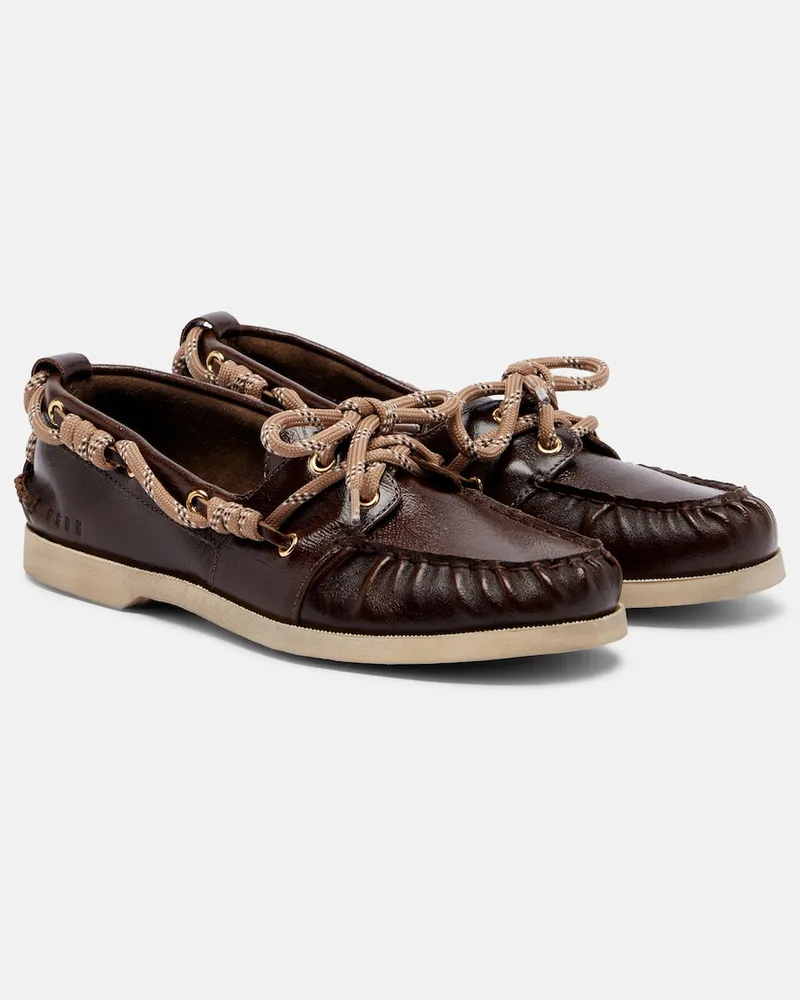 Golden Goose Mocassini Cruise in pelle Marrone