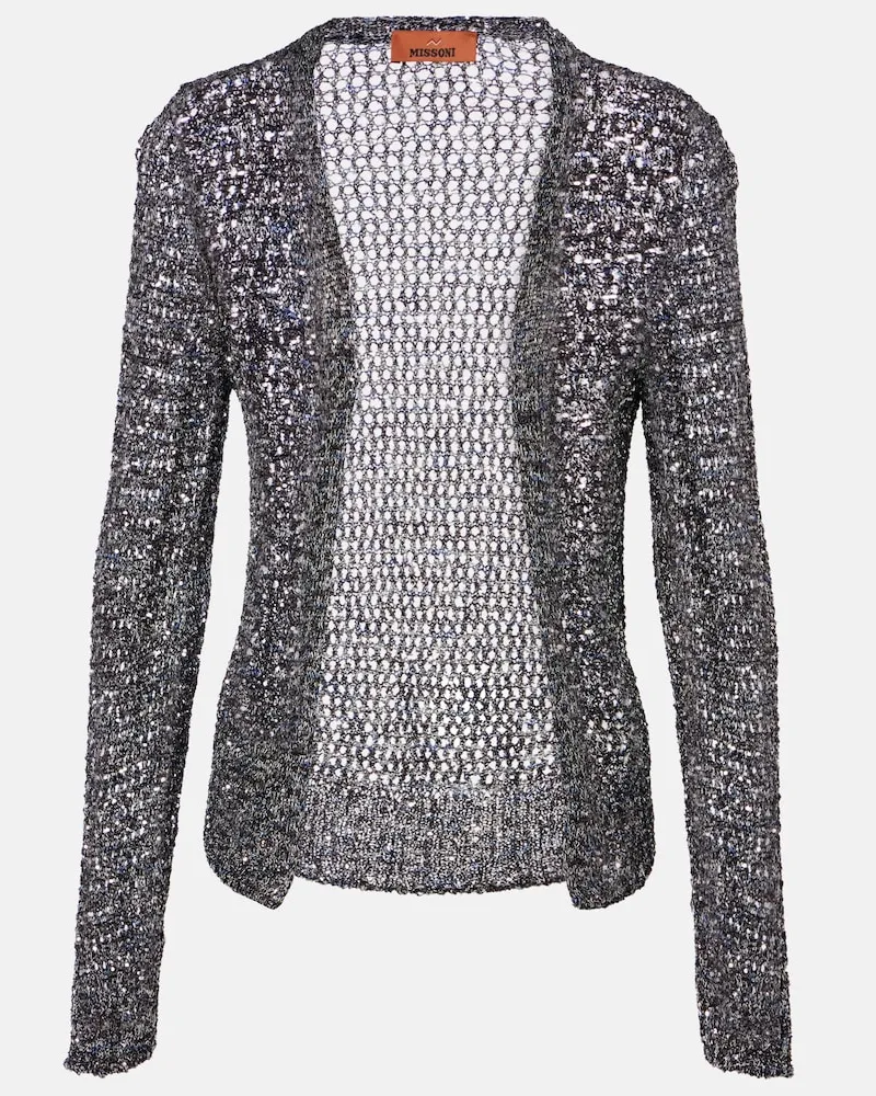 Missoni Cardigan con lamÃ© e paillettes Multicolore