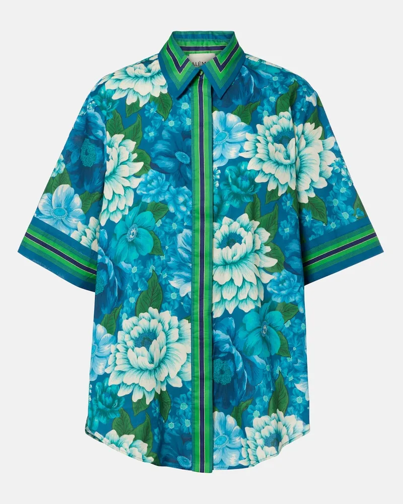 ALEMAIS AlÃ©mais Camicia Margo oversize in cotone con stampa Multicolore