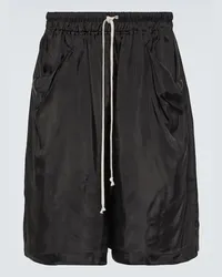 Rick Owens Shorts a gamba larga Lido Nero