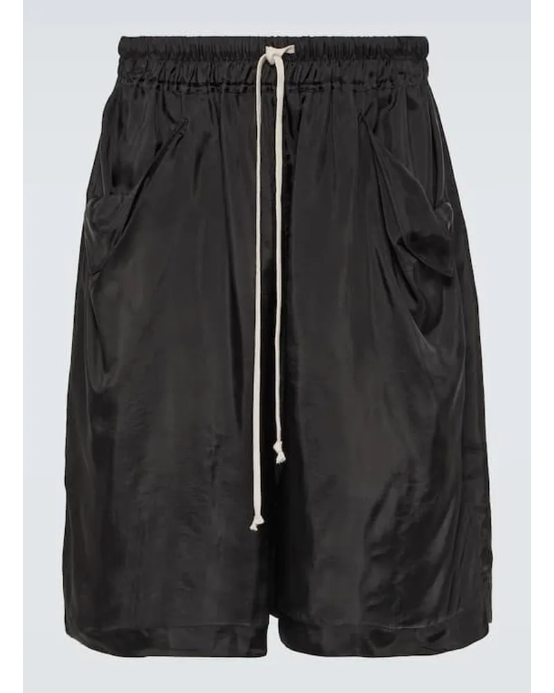 Rick Owens Shorts a gamba larga Lido Nero