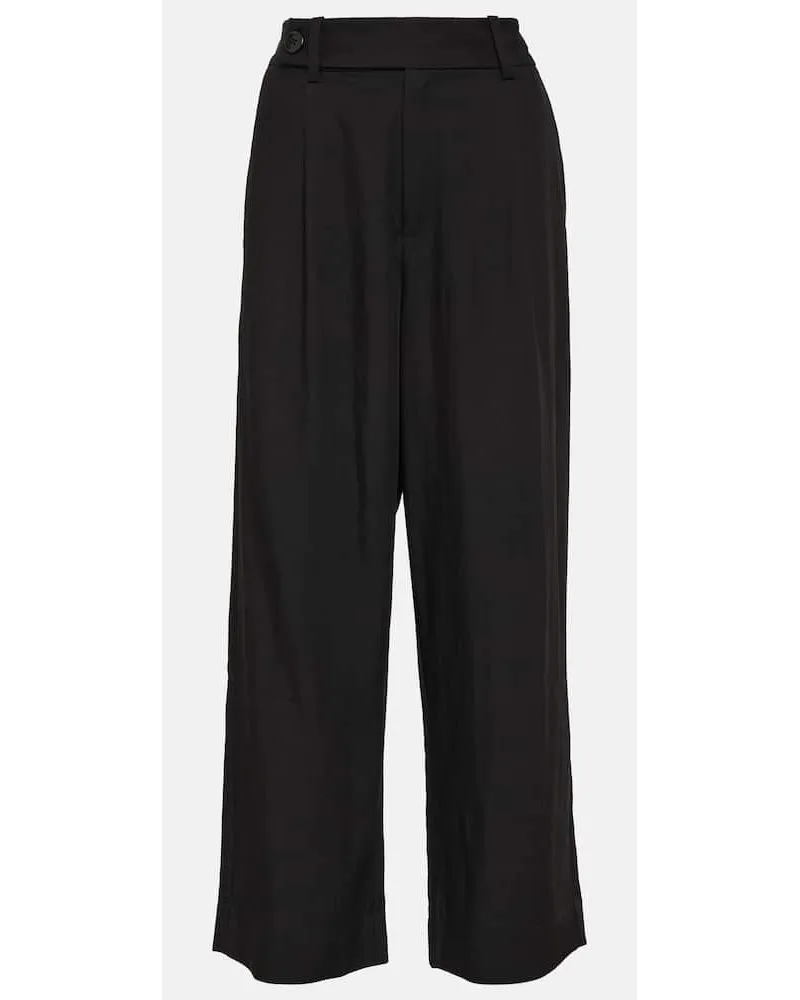 Proenza Schouler White Label - Pantaloni culottes in jersey Nero