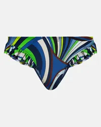 Emilio Pucci Slip bikini Iride con stampa Multicolore