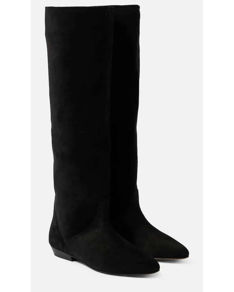 Isabel Marant Stivali Sayla in suede Nero