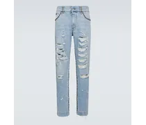 Jeans regular distressed