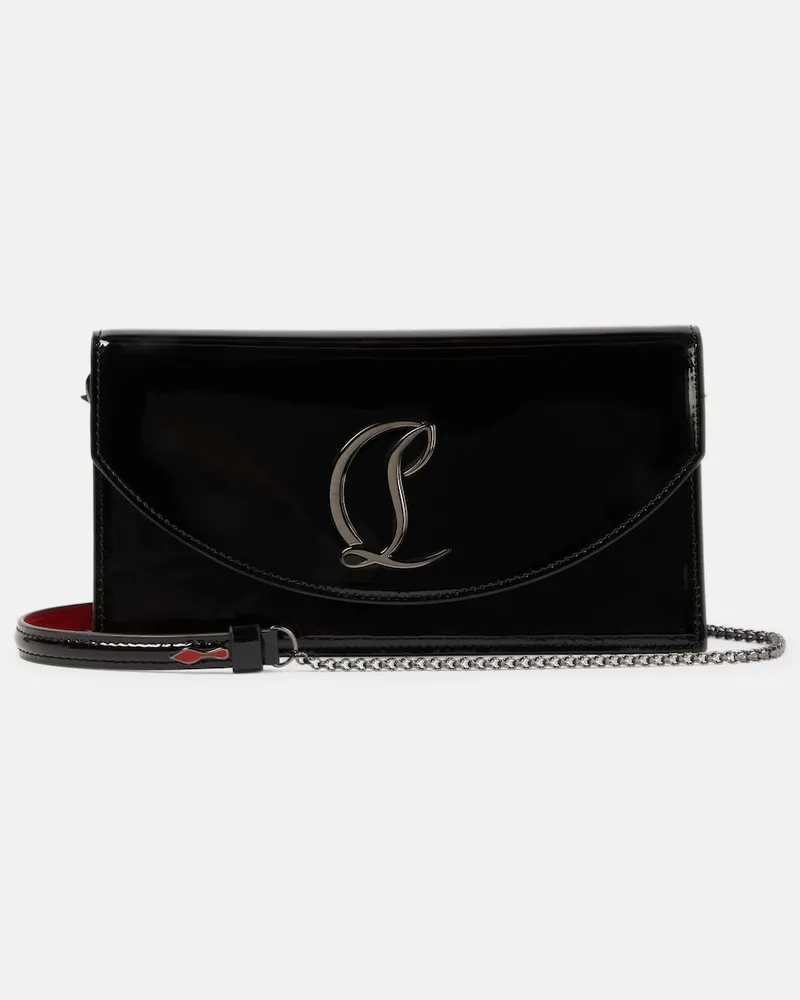 Christian Louboutin Clutch Loubi54 in pelle Nero