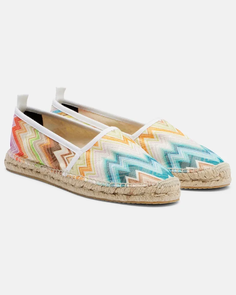 Missoni Espadrillas Elle a zig zag Multicolore