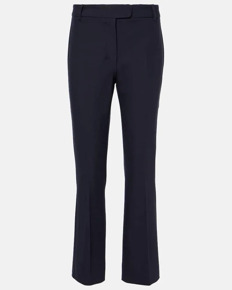 Max Mara Pantaloni regular Fatina cropped Nero