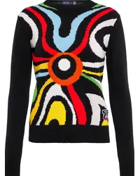 Emilio Pucci x Fusalp - Pullover Marmo in lana Nero