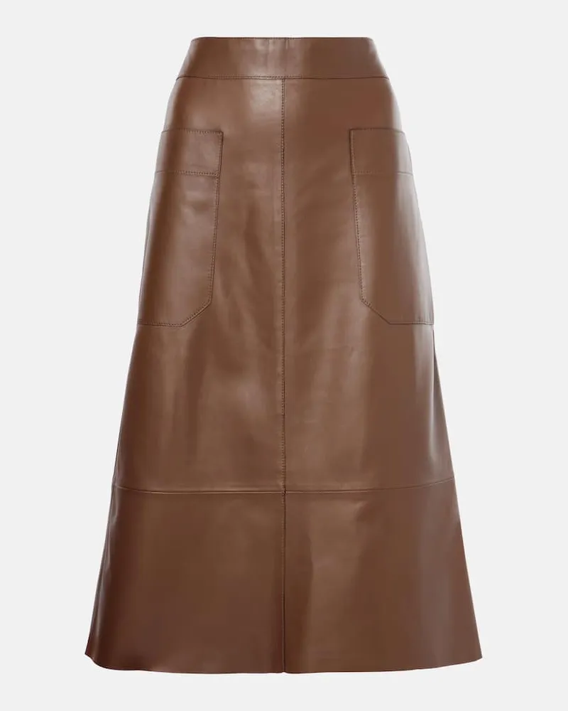 Joseph Gonna midi Blomfield in pelle Marrone