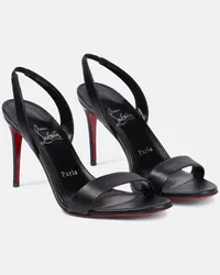 Christian Louboutin Sandali O Marilyn 85 in pelle Nero