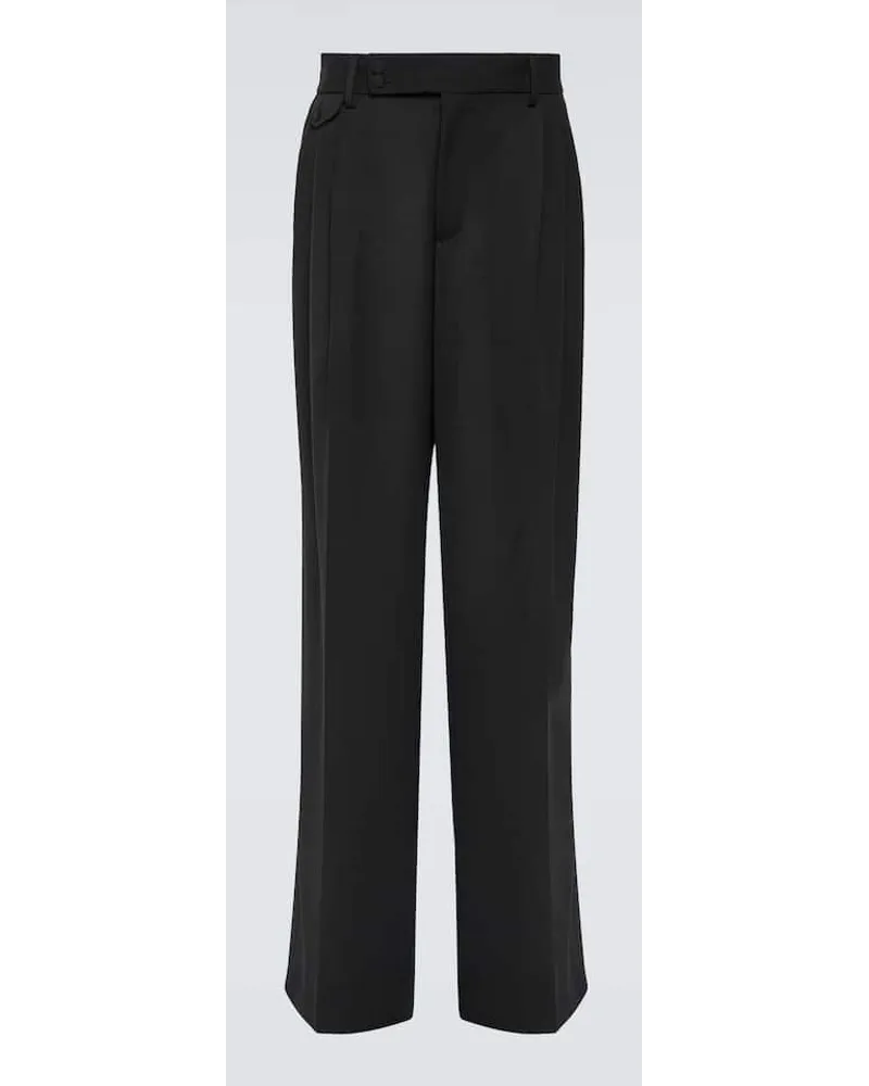 Dolce & Gabbana Pantaloni in lana vergine Nero