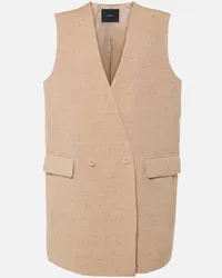 Joseph Gilet oversize Arago Beige