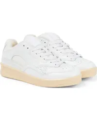 Jil Sander Sneakers in pelle Bianco