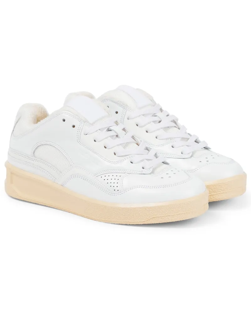 Jil Sander Sneakers in pelle Bianco