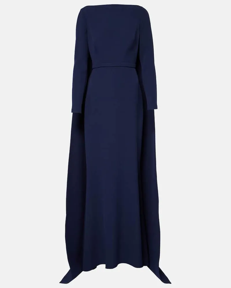 Safiyaa Abito lungo Ginevra in crÃªpe Blu